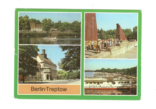 Ansichtskarte Berlin / DDR / Treptow