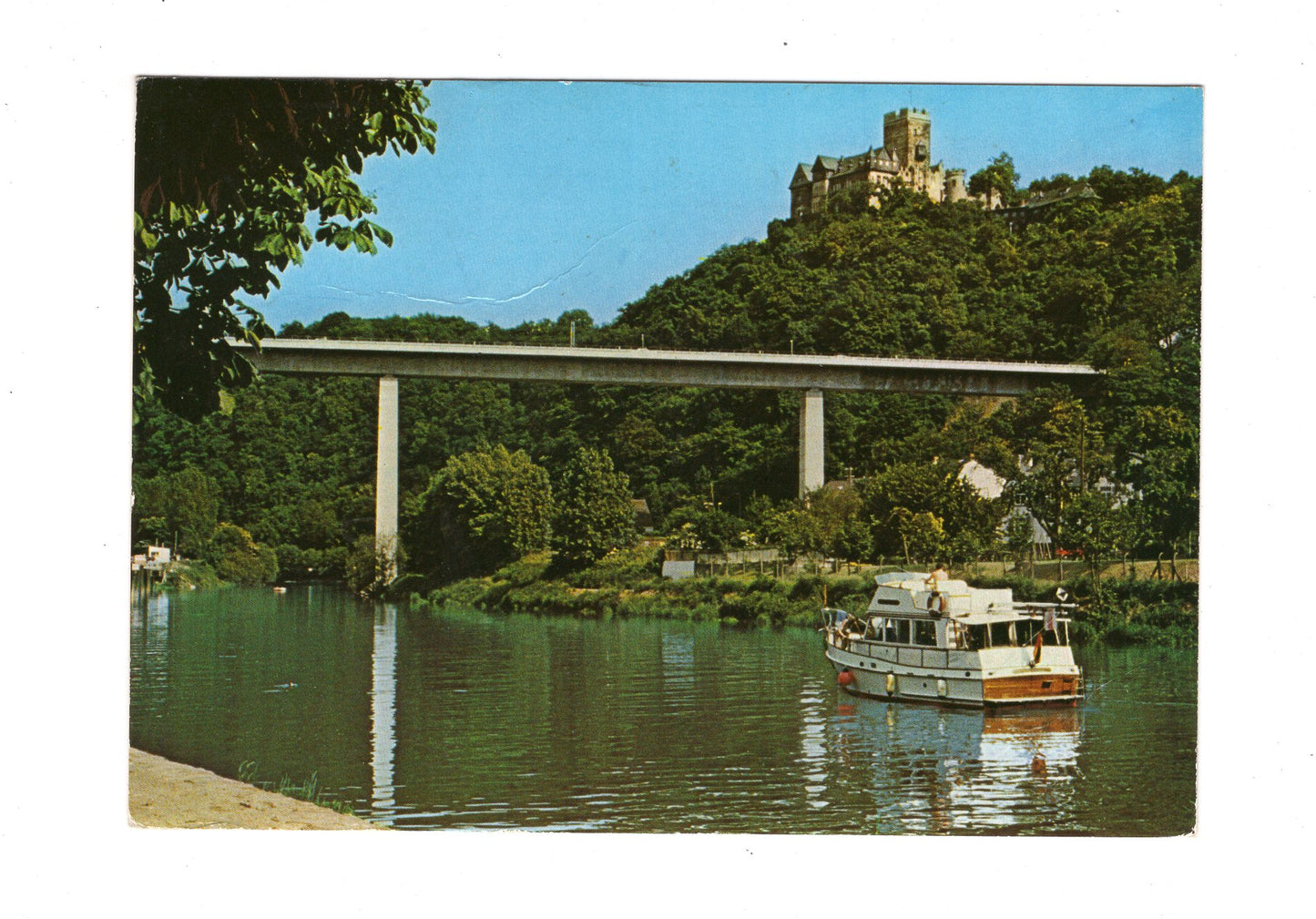 Ansichtskarte Lahnstein / Burg Lahneck