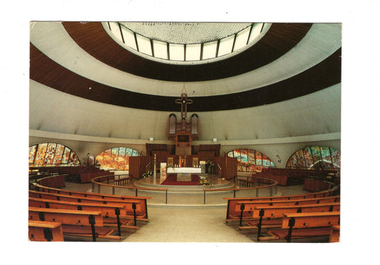 Ansichtskarte Kath. Pfarrkirche St. Fronleichnam / Homburg / Saar / H1-63