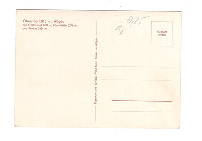 Ansichtskarte Oberstdorf im Allgäu / M1-55