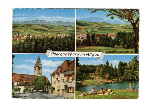 Ansichtskarte Obergünzburg im Allgäu / I1-62