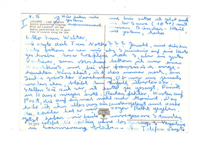 Ansichtskarte Locarno / Lago Maggiore / Schweiz