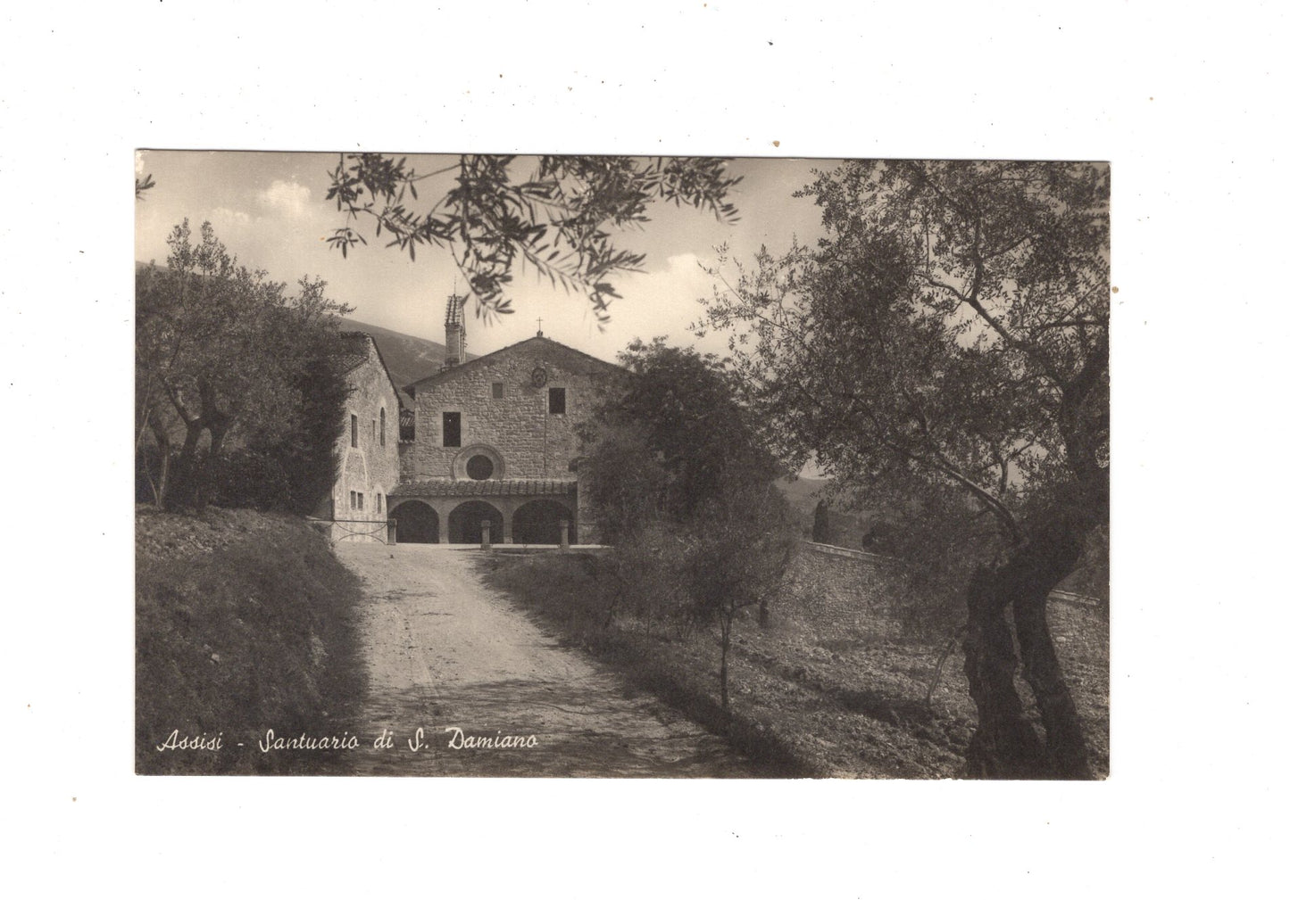 Ansichtskarte Assisi / Santuario di S. Damiano / Italien / N1-56