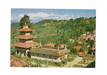 Ansichtskarte Suray Mandir Darjeeling / Indien