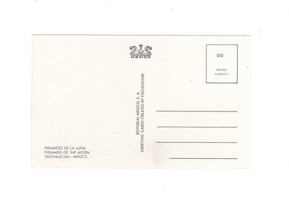Ansichtskarte Teotihuacan / Plaza y Piramide de la Luna / Mexiko