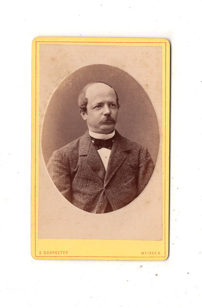 Fotografie Herrenportrait - Meißen 1870er