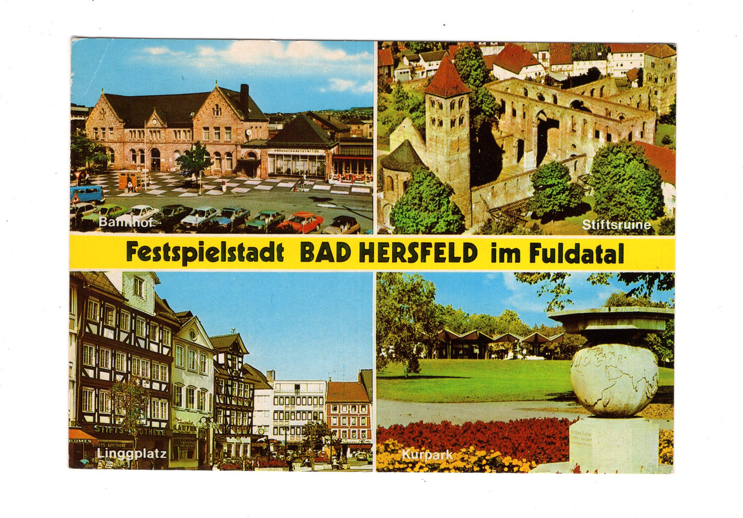 Ansichtskarte Bad Hersfeld im Fuldatal