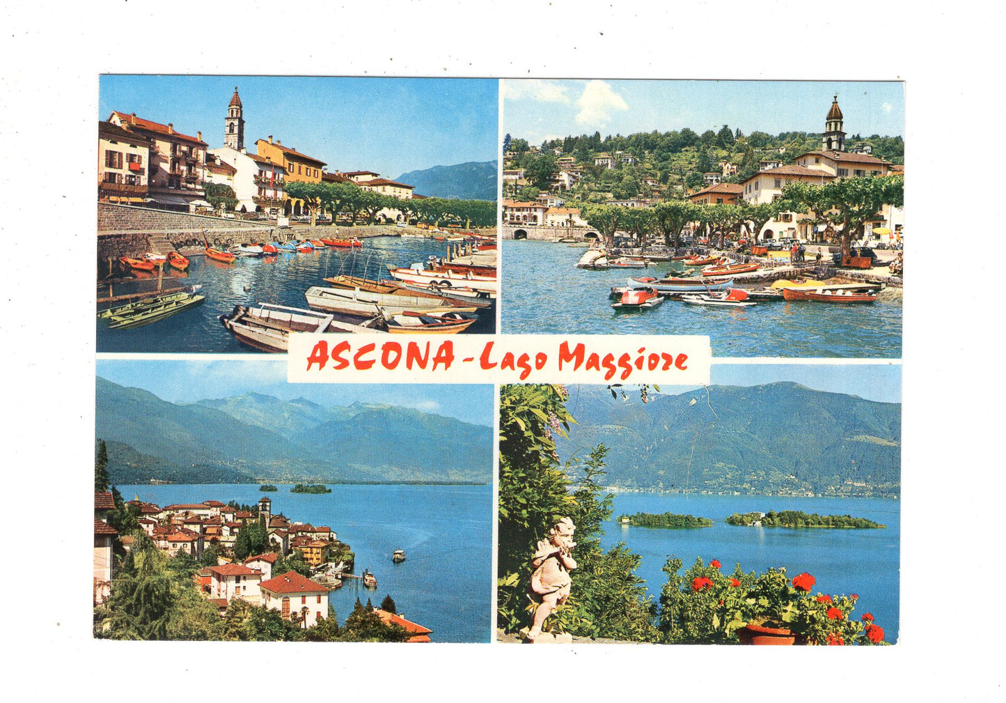 Ansichtskarte Ascona / Lago Maggiore / Schweiz