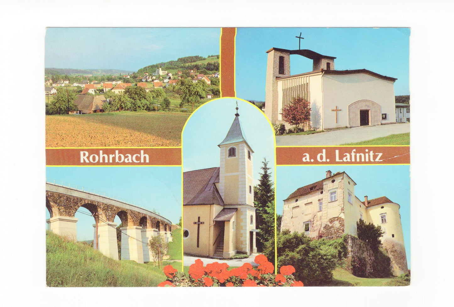 Ansichtskarte Rohrbach an der Lafnitz / Steiermark / Österreich