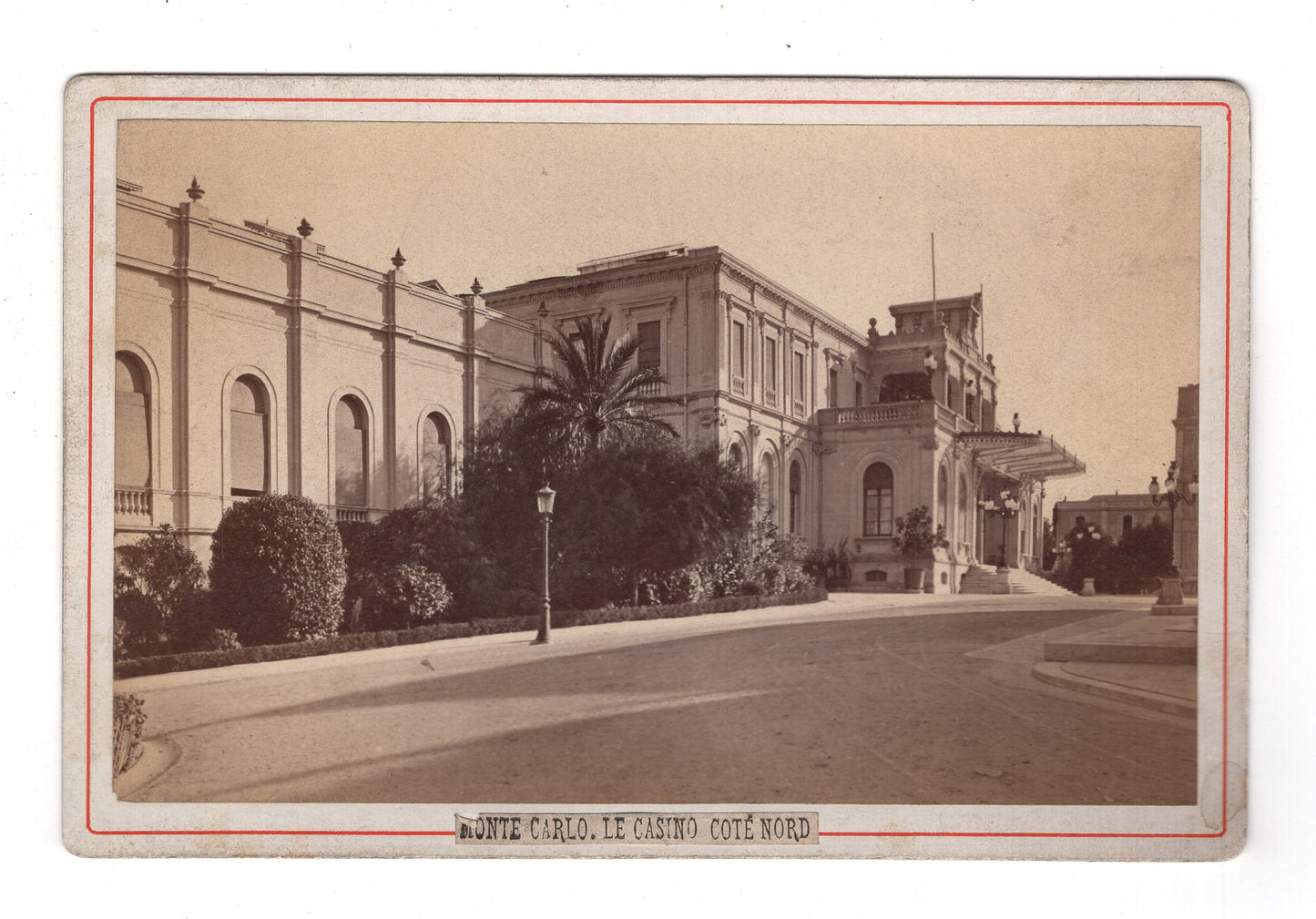Fotografie Monte-Carlo / Le Casino / Monaco - um 1880 / CAB U-36
