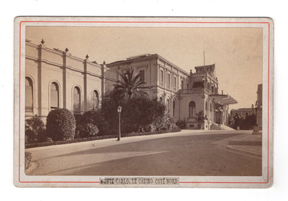Fotografie Monte-Carlo / Le Casino / Monaco - um 1880 / CAB U-36