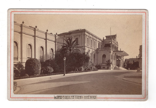 Fotografie Monte-Carlo / Le Casino / Monaco - um 1880 / CAB U-36