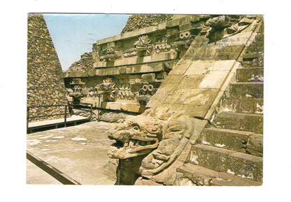 Ansichtskarte Teotihuacan / Templo de Quetzalcoatl / Mexiko