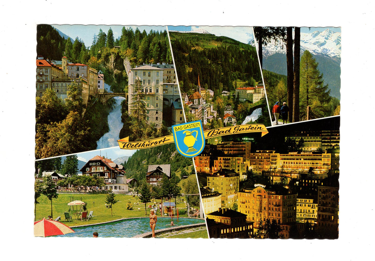 Ansichtskarte Bad Gastein / Salzburg / Österreich