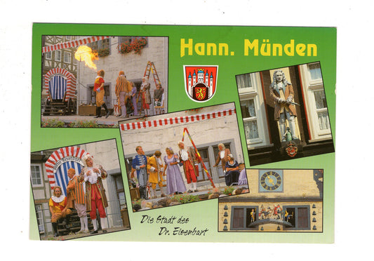 Ansichtskarte Hann. Münden - Die Stadt des Dr. Eisenbart / J1-58