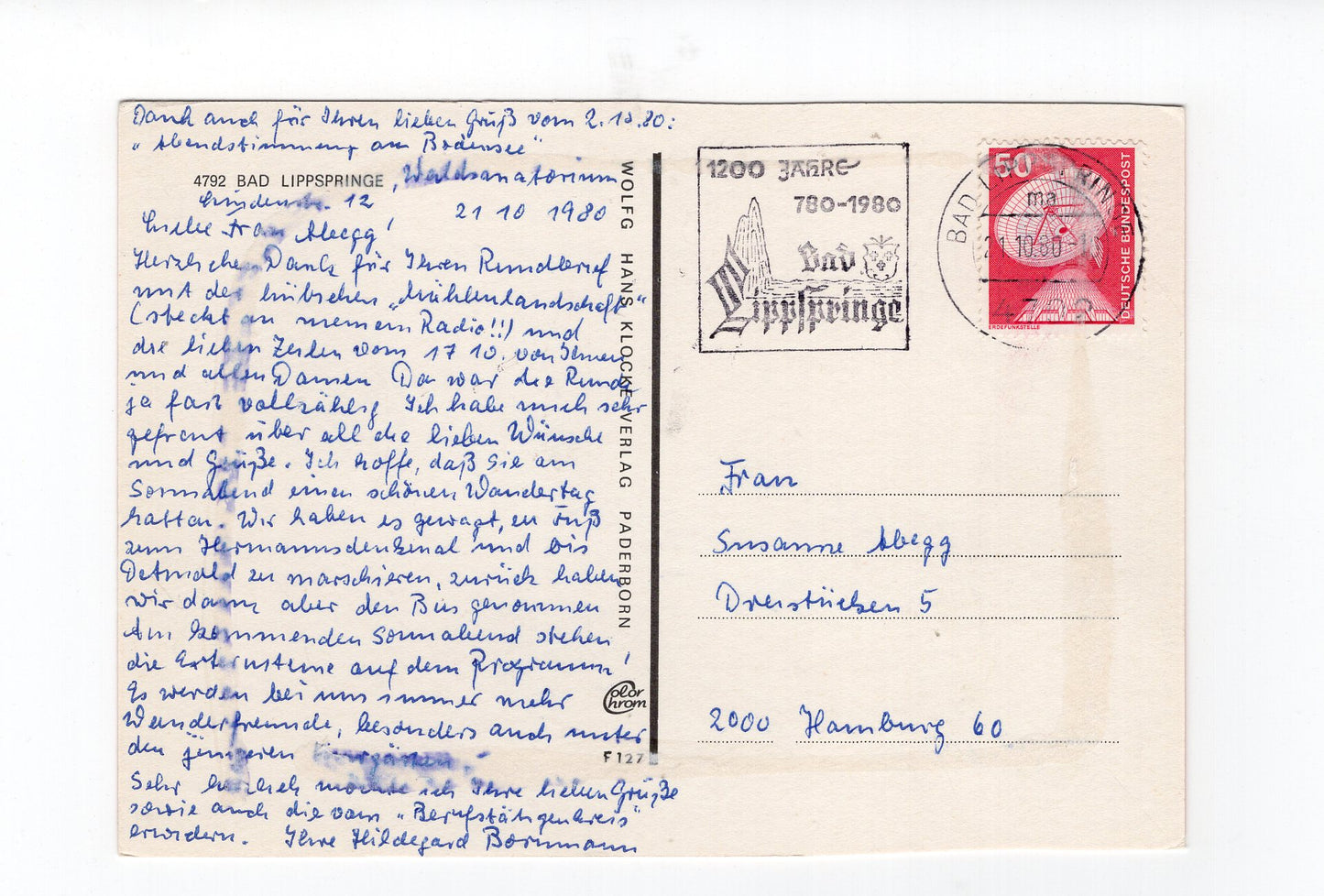 Ansichtskarte Bad Lippspringe / Kurhaus-Kurhotel +++