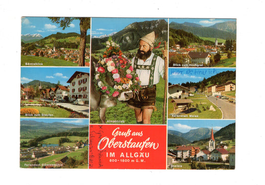 Ansichtskarte Oberstaufen im Allgäu / I1-62