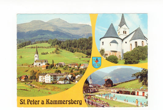 Ansichtskarte St. Peter am Kammersberg / Steiermark / Österreich
