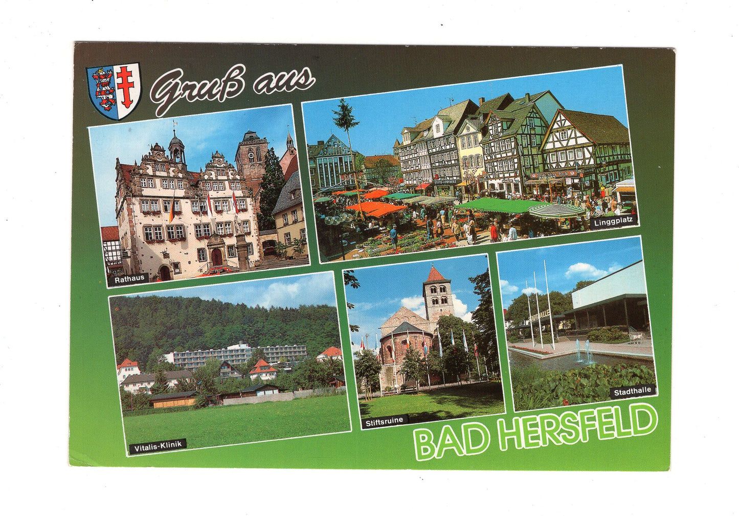 Ansichtskarte Bad Hersfeld / Vitalis-Klinik +++