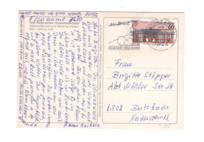 Ansichtskarte Hinterzarten im Hochschwarzwald / G1-67