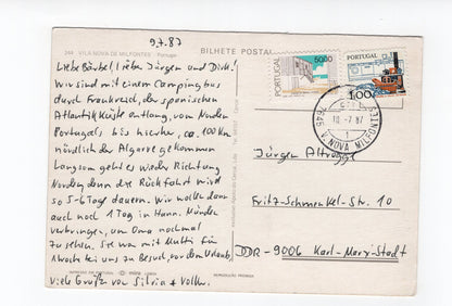 Ansichtskarte Vila Nova de Milfontes / Portugal