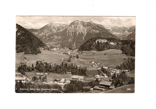 Ansichtskarte Tiefenbach über Oberstdorf / Allgäu / I1-62