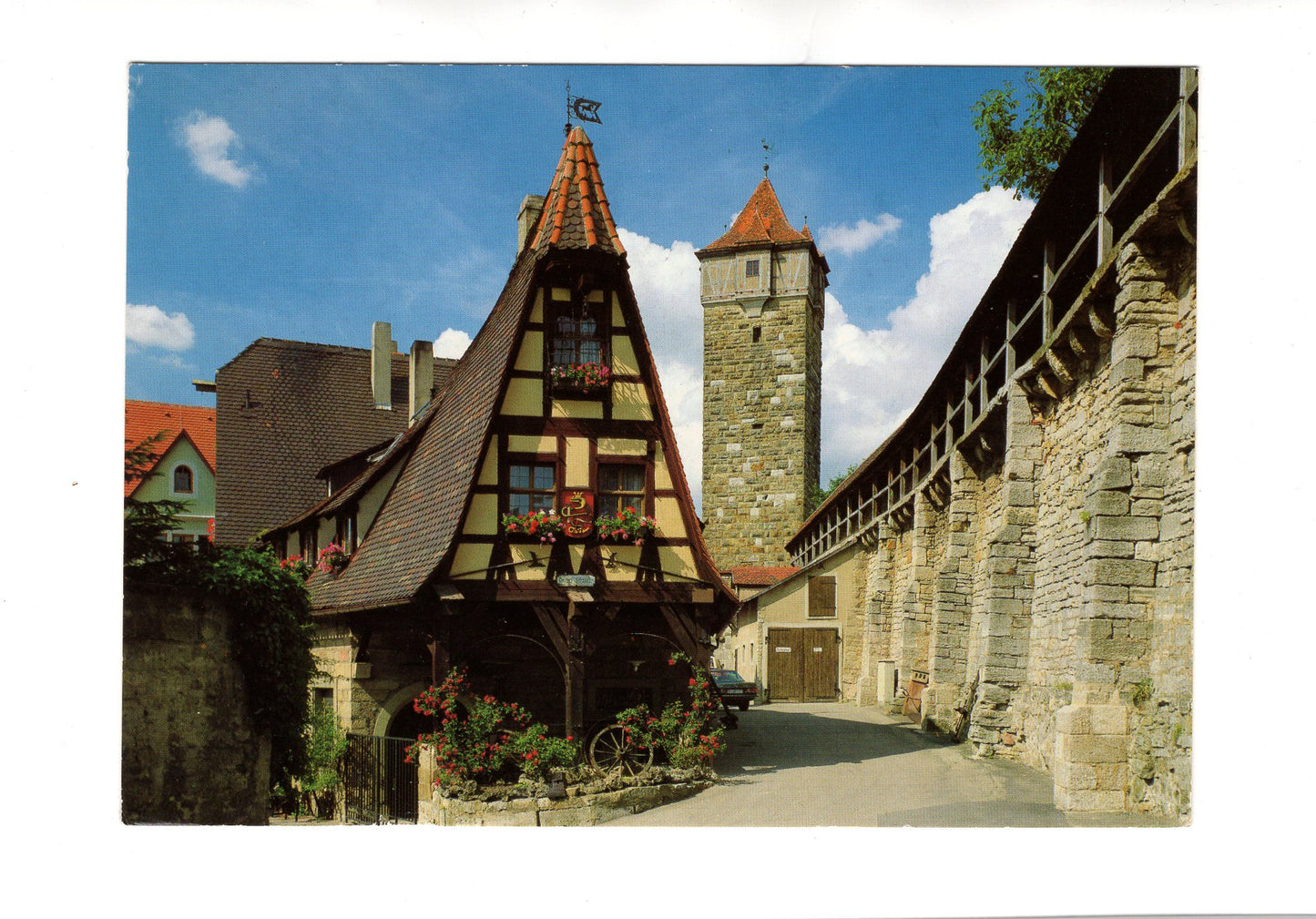 Ansichtskarte Rothenburg ob der Tauber / Alte Schmiede