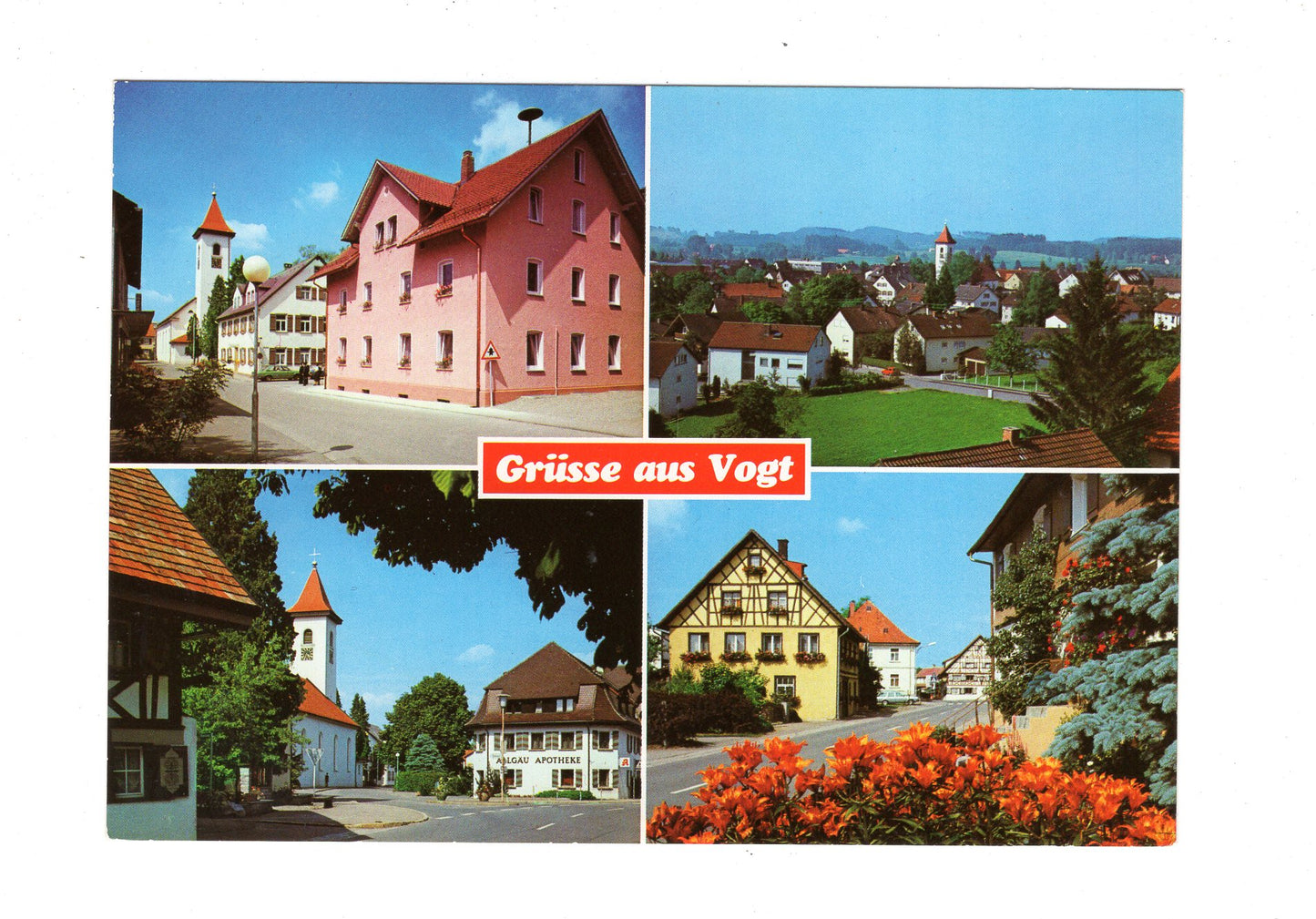 Ansichtskarte Grüße aus Vogt / H1-63