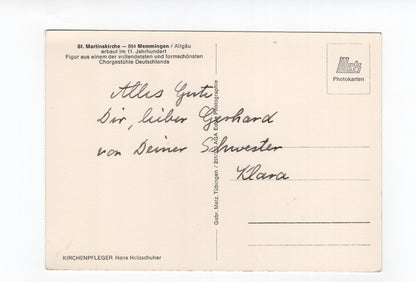 Ansichtskarte St. Martinskirche / Memmingen / Allgäu