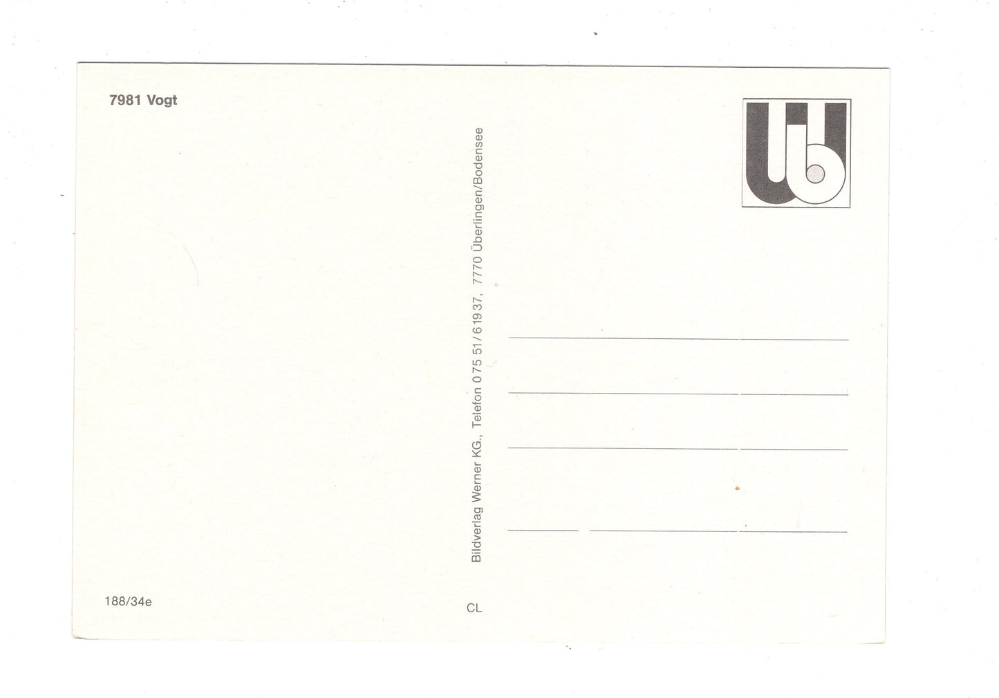 Ansichtskarte Grüße aus Vogt / H1-63