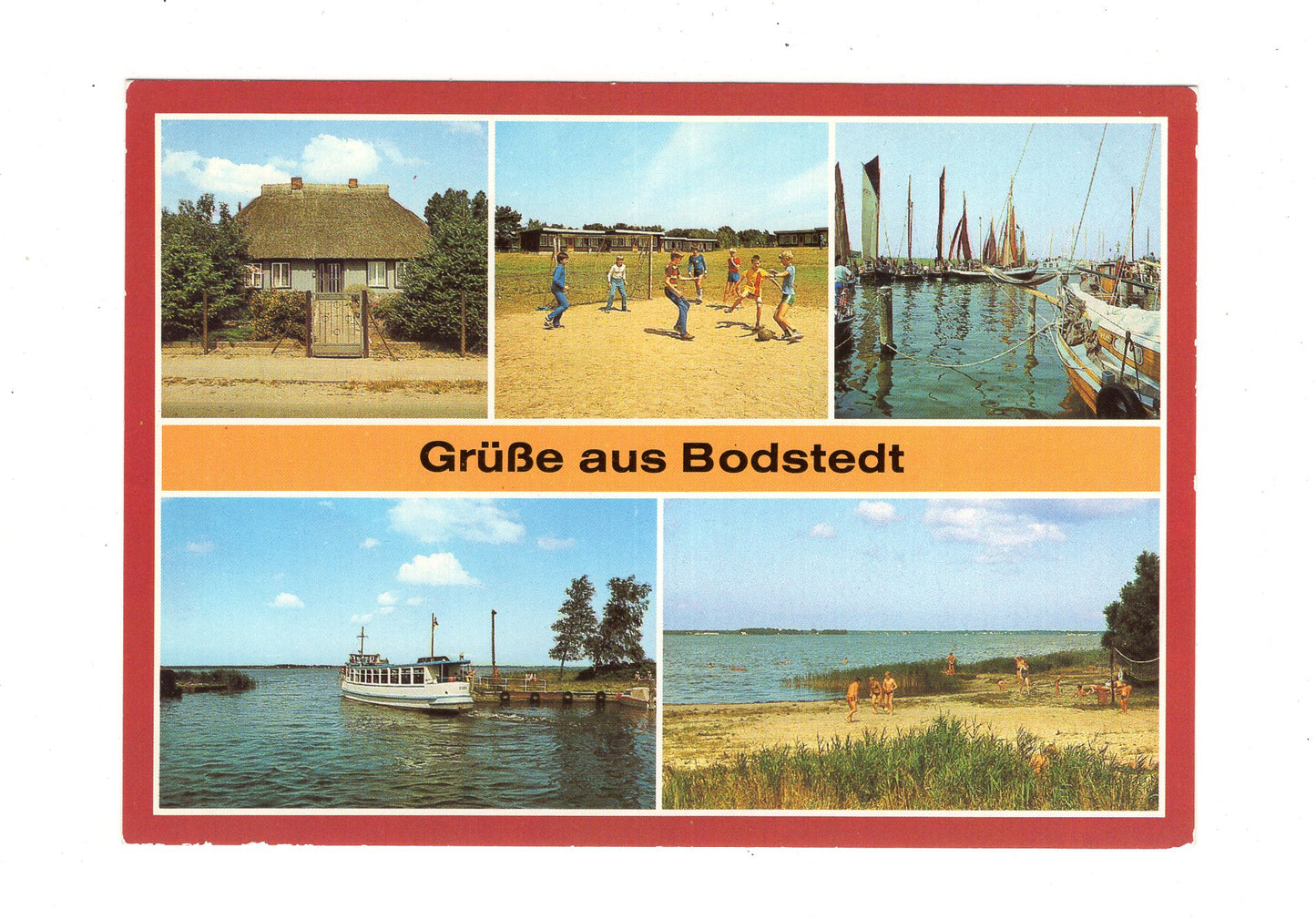Ansichtskarte Bodstedt / Kreis Ribnitz-Damgarten
