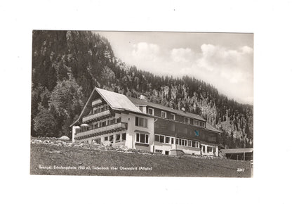 Ansichtskarte Evang. Erholungsheim / Tiefenbach über Oberstdorf / Allgäu / I1-62