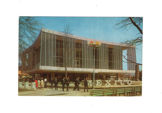 Ansichtskarte New York / The Mexican Pavilion / USA