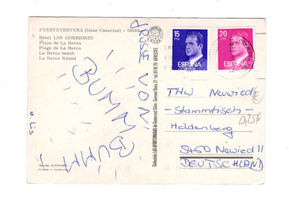 Ansichtskarte Fuerteventura / Hotel Los Gorriones / Spanien