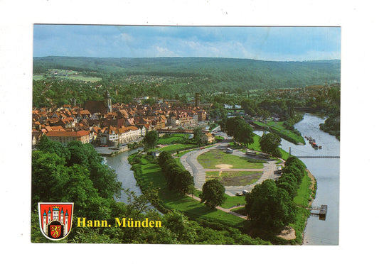 Ansichtskarte Hann. Münden / Tanzwerder-Platz +++ / J1-58