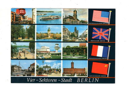 Ansichtskarte Berlin / Vier-Sektoren-Stadt / K1-50