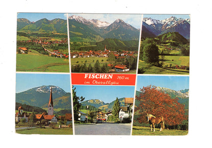 Ansichtskarte Fischen im Oberallgäu / M1-55