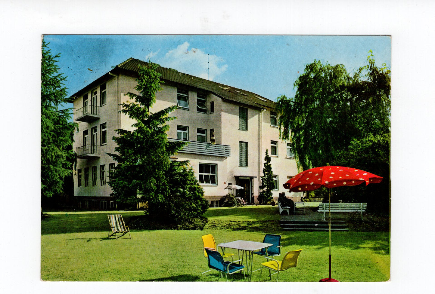 Ansichtskarte Bad Lippspringe / Sanatorium Waldfrieden