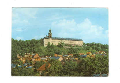 Ansichtskarte Rudolstadt / Blick zur Heidecksburg