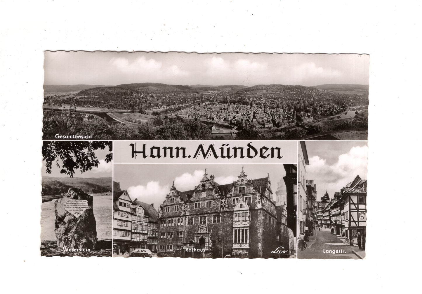 Ansichtskarte Hann. Münden / Rathaus +++ / J1-58