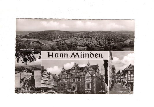 Ansichtskarte Hann. Münden / Rathaus +++ / J1-58