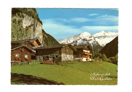 Ansichtskarte Bad Gastein / Malerwinkel im Kötschachtal / Österreich