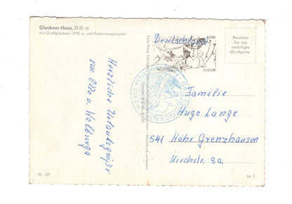 Ansichtskarte Großglockner-Haus mit Großglockner / Österreich