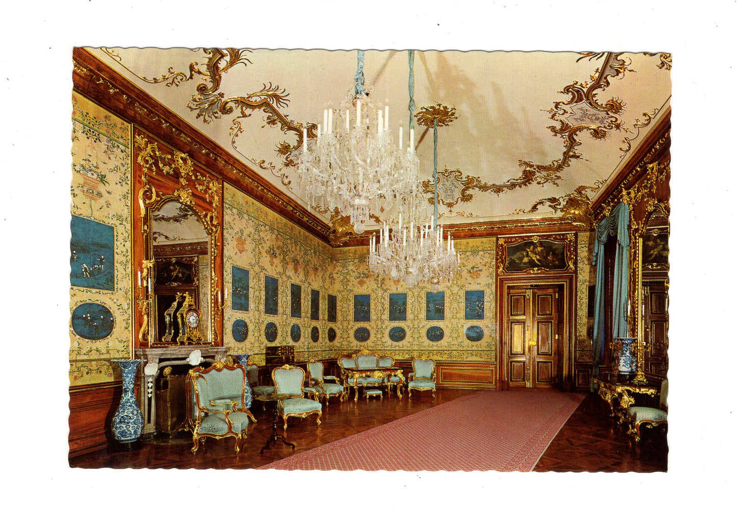 Ansichtskarte Wien / Schloss Schönbrunn / Blauer Salon / Österreich