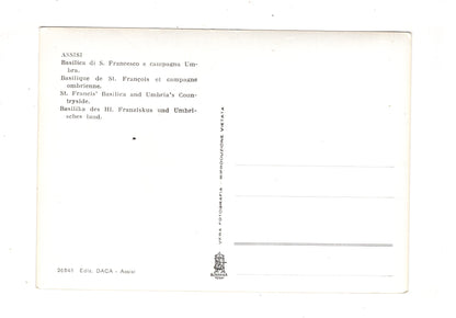 Ansichtskarte Assisi / Basilica di S. Francesco / Italien / N1-56