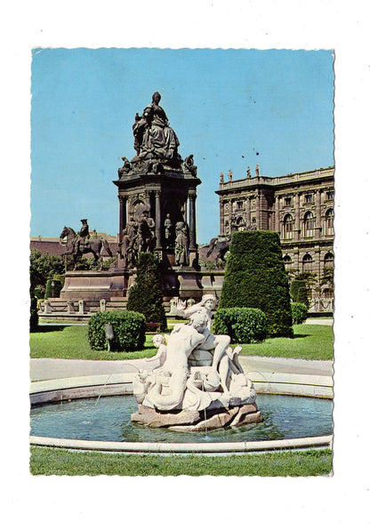 Ansichtskarte Wien / Maria-Theresia-Denkmal / Österreich