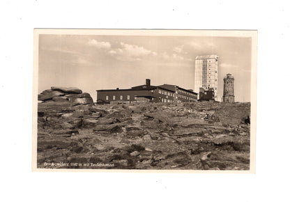 Ansichtskarte Brocken / Harz / mit Teufelskanzel