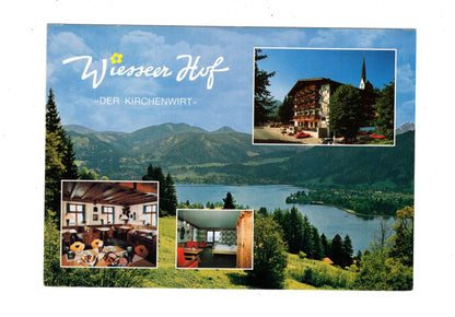 Ansichtskarte Bad Wiessee / Wiesseer Hof / Der Kirchenwirt