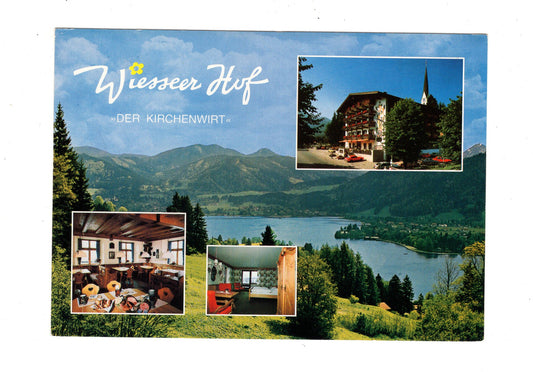Ansichtskarte Bad Wiessee / Wiesseer Hof / Der Kirchenwirt