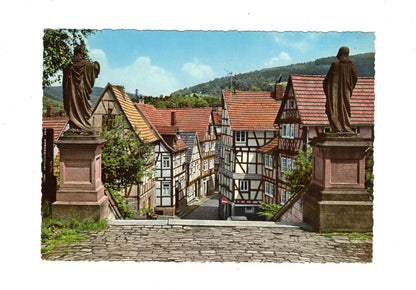 Ansichtskarte Bad Orb im Spessart / Alte Fachwerkhäuser